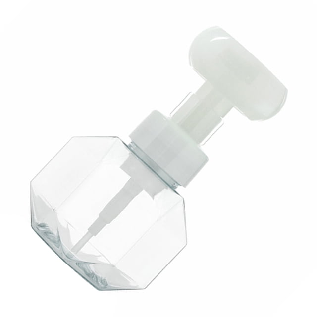 Seitruly Botella de jabón de 300ML, lociones espumosas, bomba de flores, botella recargable, cabeza de bomba de flores, jabón, champú, botella Cuentagotas de vidrio y botellas Numero 5 Seitruly CE000845-05