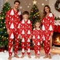 thumbnail image 2 of Fiaer Family Matching Christmas Onesie Pajamas Cute Funny Printed One Piece Xmas Pjs Hooded Holiday Sleepwear Full Zip up Jumpsuit Loungewear Sleepwear Baby 9M, 2 of 9