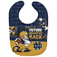 thumbnail image 2 of Wincraft 9960626113 Notre Dame Fighting Irish All Pro Future Quarterback Baby Bib, 2 of 2
