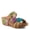 MANGO MULTI, variant on L`Artiste Ohsosweet Women’s Floral Leather Wedge with Soft Cushioned Insole