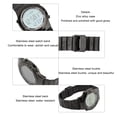 thumbnail image 4 of Roloj Electrónico para Hombres Multifuncionales, Resistente al Agua, Deportes Al Aire Libre, LED Digital de Pantalla, Reloj de Pulsera de Acero para Hombres inoxidables, Mujeres, Mujeres,, 4 of 7