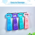 thumbnail image 3 of Amdohai Silicone Bath Body Brush Exfoliating Long Silicone Body Back Scrubber, 3 of 7