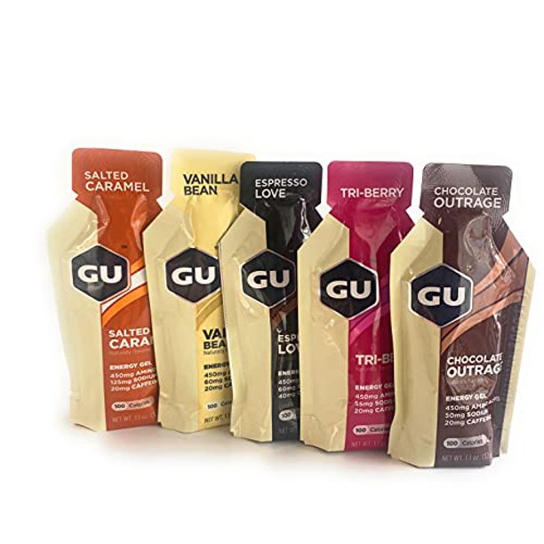 Gu Energy Original Sports Nutrition Energy Gel Sample Pack 10 Count Walmart Com Walmart Com
