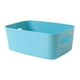 thumbnail image 1 of Cesta de almacenamiento de escritorio, elegante, portátil, duradera, apilable, organizador de maquillaje verde claro, 1 of 9