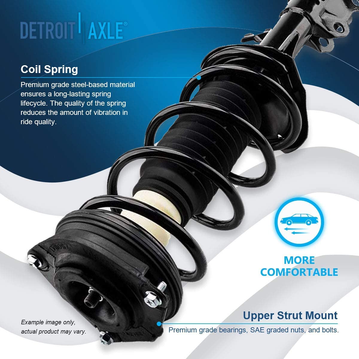 Detroit Axle 8-Piece Front Suspension Kit – For Nissan Versa 2007-2012 & Cube 2009-2014