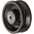 thumbnail image 1 of Rueda giratoria RWM Casters VIR-0415-08, 4 x 1,5 cm, hierro fundido, color negro, 1 of 1