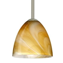 Besa Lighting 1TT-4470HN-SN Vila Pendant Satin Nickel