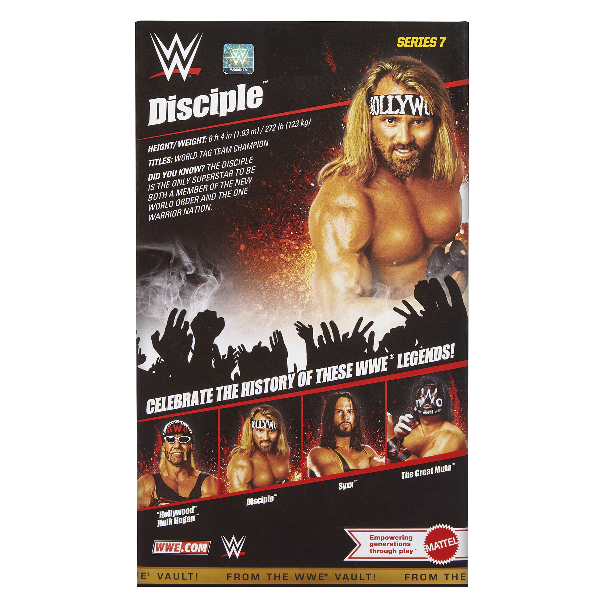 Disciple - WWE From the Vault Ringside Exclusive Series 7 Mattel WWE Toy Wrestling Action Figure