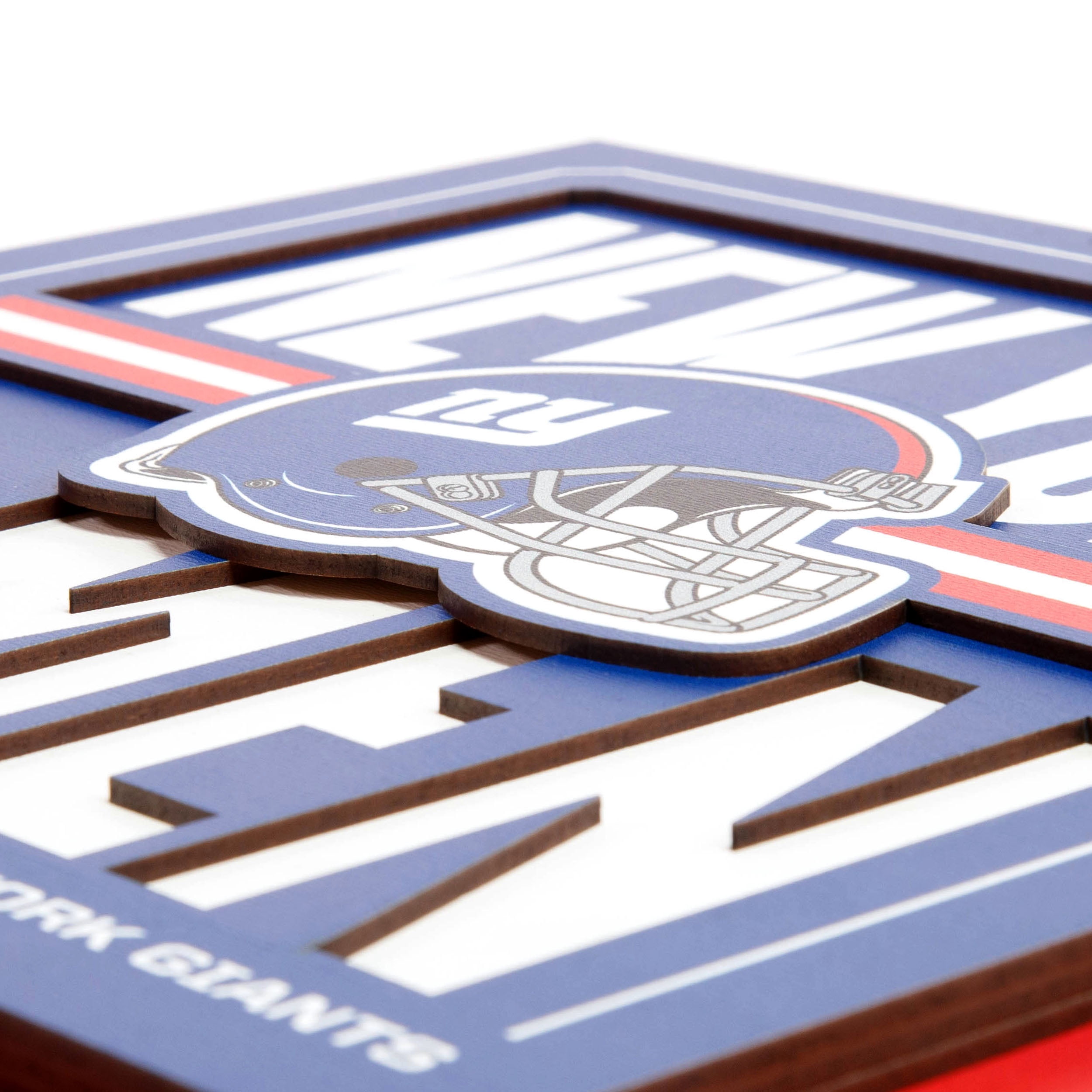 IDNA New York Giants 12" x 12" Slogan Series 3D Wall Art