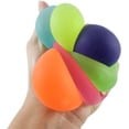 thumbnail image 4 of Set of 6 Smaller 1.5" Sugar Balls - Thick Glue/Gel Stretch Ball - Ultra Squishy and Moldable Slow Rise Relaxing Sensory Fidget Stress Toy, 4 of 7