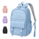 thumbnail image 1 of Mochila Para Portátil Hombres Y Mujeres color azul Mochila Para Laptop Escuela, 1 of 5