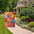 thumbnail image 5 of Colorful Balloons Fly Garden Flag 28X40 Double Sided Yard Flags for Outside Outdoor All Seasonal Decoration, 5 of 6