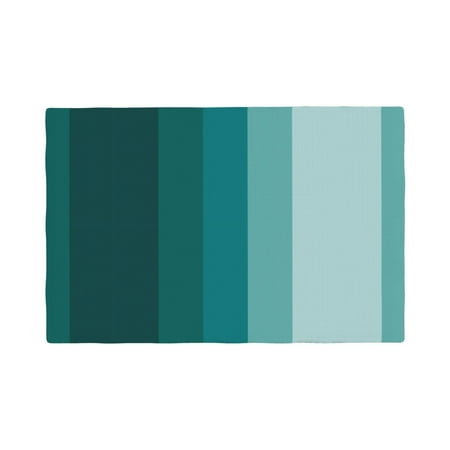 

Placemats Set of 4 Teal Color Place mats for Dining Table Indoor/Outdoor Cute Heat Resistant Washable Table Mats(18 x 12 )