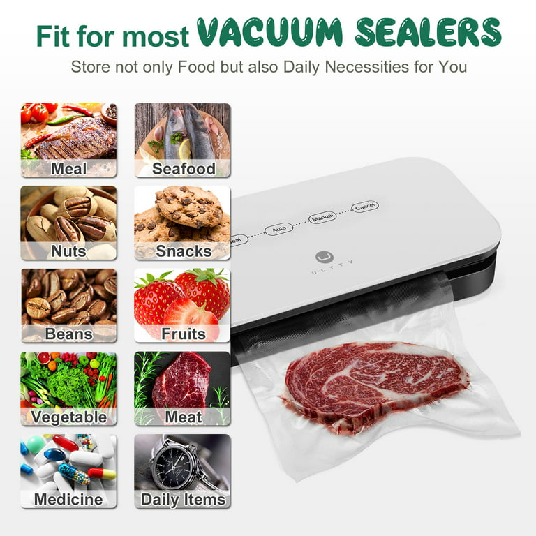 FoodSaver Vacuum Sealer Bags, Rolls for Custom Fit  