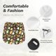 thumbnail image 4 of Balery Fruits Pantalones cortos deportivos para mujer con forro y dos bolsillos, elásticos, para entrenamiento, gimnasio, yoga-X-Large, 4 of 7