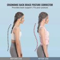 thumbnail image 2 of Back Brace And Posture Corrector For Women And Men, Back Straightener Posture Corrector, Scoliosis And Hunchback Correction, Back Pain, Spine Correcto, 2 of 5