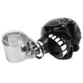 thumbnail image 3 of Steering Wheel Suicide Knob, Car Steering Wheel  Universal Skull Shape  For SUV For Trucks Black, 3 of 8