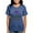 Heather Blue, variant on CafePress - Mardis Queen Womens Tri Blend T Shirt - Womens Tri-blend T-Shirt