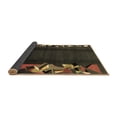 thumbnail image 2 of Ahgly Company Indoor Rectangle Abstract Brown Modern Area Rugs, 2' x 4', 2 of 4