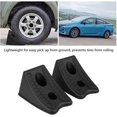 thumbnail image 4 of Wheel Chocks, Car Tyre Stopper, Car Tyre Block Car Anti-slip Block Rubber Car Tyre Slip Stopper Wheel Alignment Block(2Pcs), 4 of 5