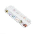thumbnail image 2 of Nail Stickers, Nail Decals 3D Slices 12 Grid Long Lasting Widely Popular Delicate Decorative  For Toenails For Girl Friends, 2 of 8
