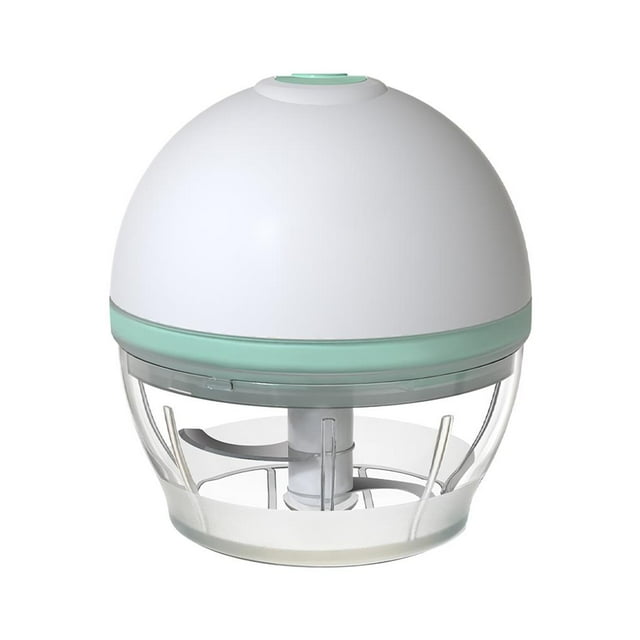 Inteprter Triturador de ajo multifuncional eléctrico, picador de ajo inalámbrico, cortador de ajo con carga USB, Mini picador de alimentos, herramienta Cocina y Comedor Inteprter HA014128-00