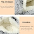 thumbnail image 4 of Olvys Cozy Cocoon Dog Bed - Plush Cave Pet Bed for Winter, 4 of 7