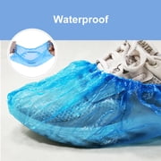 Global Care Market Disposable Protective Boot & Shoe Covers for dispensers, 100 Count, Blue, L