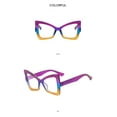 thumbnail image 2 of Blue Light Glasses for Women Anti Eyestrain Dry Eyes Computer Phone TV Eyewear,purple yellow, 2 of 13