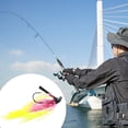 thumbnail image 1 of Señuelo de pesca con anzuelo de silicona, anzuelo artificial para trucha Amarillo, 1 of 8
