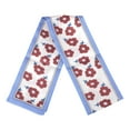 thumbnail image 6 of Unique Bargains Floral Satin Headband for Women 1 Pc Blue Red White, 6 of 6