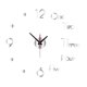 thumbnail image 4 of Xihbxyly Reloj Sin Marco, Elegante Adhesivo para Espejo de Pared, Segundero Silencioso, Fácil Instalación y Diseño Autoadhesivo, Decoración para El Hogar y La Oficina, Regalo Ideal para Cualquier Oca, 4 of 6
