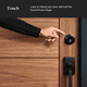 image 5 of Level Lock Smart Lock - Touch Edition, Keyless Entry Using Touch, a Key Card, or Smartphone. Bluetooth Enabled, Works with Apple HomeKit - Matte Black