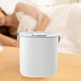 thumbnail image 4 of Mini humidificador de aire Batería de 600 ml Súper silencioso de gran capacidad Aceite esencial Humidificador personal de pared para cocina Hogar Gris Soledad dormitorio de humidificadores, 4 of 8