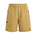 thumbnail image 4 of Vetsdori Shorts for Men Summer Workout Short Pants Dry Fit Pocket Athletic Shorts,Breathable Casual Mens Shorts Elastic Waist Plain,Size L, 4 of 8