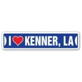 thumbnail image 1 of SignMission SSIL-Kenner La Street Sign - I Love Kenner, Louisiana, 1 of 1
