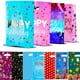 thumbnail image 2 of 10/50 piezas de bolsas de regalo impresas con lunares, bolsas de plástico para dulces, bolsas de botín para fiestas infantiles, suministros de decoración para fiestas de cumpleaños de niños y niñas, 2 of 5