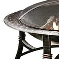 thumbnail image 6 of Four Seasons Courtyard 35" Round Wood Burning Fire Bowl w/Fire Grate, Black, 6 of 6