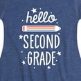 thumbnail image 3 of Instant Message - Hello Second Grade - Toddler & Youth Girls Fit & Flare Dress, 3 of 5