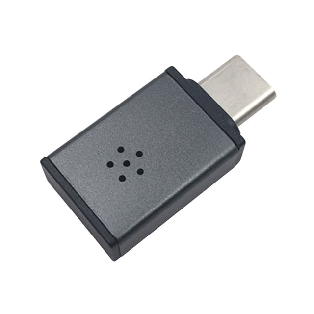Teléfono Ordenador portátil Mini micrófono Conector tipo c Carcasa de aleación de aluminio Grabador de audio Mini micrófono sidaley EL5202-02B