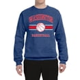 thumbnail image 2 of Wild Bobby City of Washington Basketball Fantasy Fan Sports Unisex Crewneck Sweatshirt, Vintage Heather Blue, XX-Large, 2 of 5
