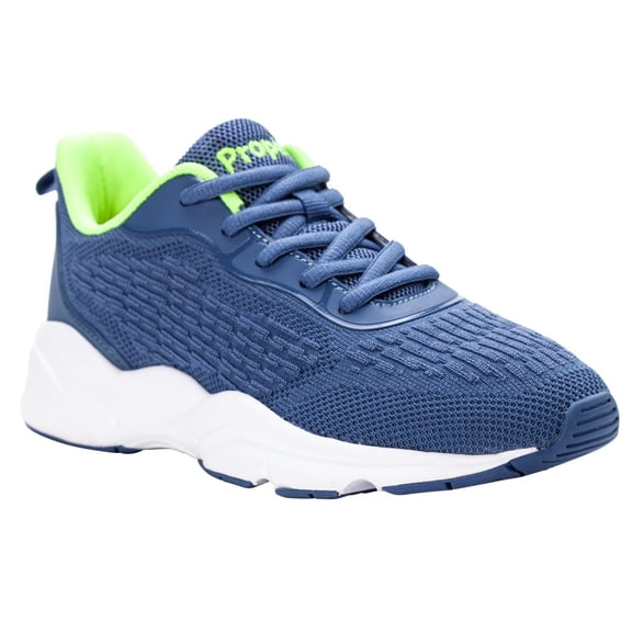 Propet Stability Strive WAA212M Women's Athletic Shoe: 8.5 Medium (B) Denim/Green Lace Up