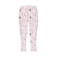 thumbnail image 4 of Pantalones de Ajuste Seco de la Moda de las Mujeres Imprimidas Leggings, Deporte de Yoga Elástico de Poliéster Elástico Respirable, 4 of 7
