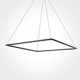 thumbnail image 1 of Vonn Éclairage VMC35511BL 39 in. Atria VMC35511BL Suspension Réglable & 44; Moderne Carré LED Lustre Luminaire en Noir, 1 of 1