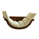 thumbnail image 2 of Mecedora,Mecedora Silla deslizadora individual y transpirable para el hogar,Silla reclinable Cómoda sala de estar lavable,Silla de ocio Sillón Sofá cama Adultos,Sofá Cuero PU, 2 of 9