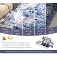 thumbnail image 5 of WANLISELL Machine Washable Rugs, 7.9' x 9.8' Abstract Area Rugs for Living Room, 5 of 5
