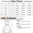 thumbnail image 3 of Vestidos Para Mujer Vestidos Casuales Estampado de Moda Causal Con Cuello en V Botón Manga Corta Vestido Con Bolsillos de Vacaciones Odeerbi  ODB157785, 3 of 5