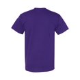 thumbnail image 4 of Men Heavy Cotton Multi Colors T-Shirt Color Purple Large Size, 4 of 5
