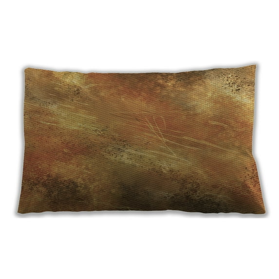 Ahgly Company Outdoor Rectangular Contemporary Lumbar Throw Pillow, 13 inch by 19 inch