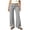 Q#02-Light Gray, variant on Womens Pants Going Out Flowy Pants Streetwear, Women Fold Over Capri Pants Wide Leg Pants, Black XXL